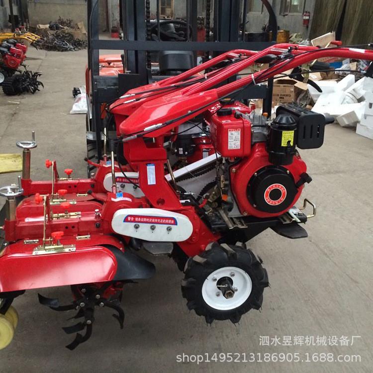 新型多用途田园管理机 大姜大葱开沟培土机 果园犁田微耕机现货