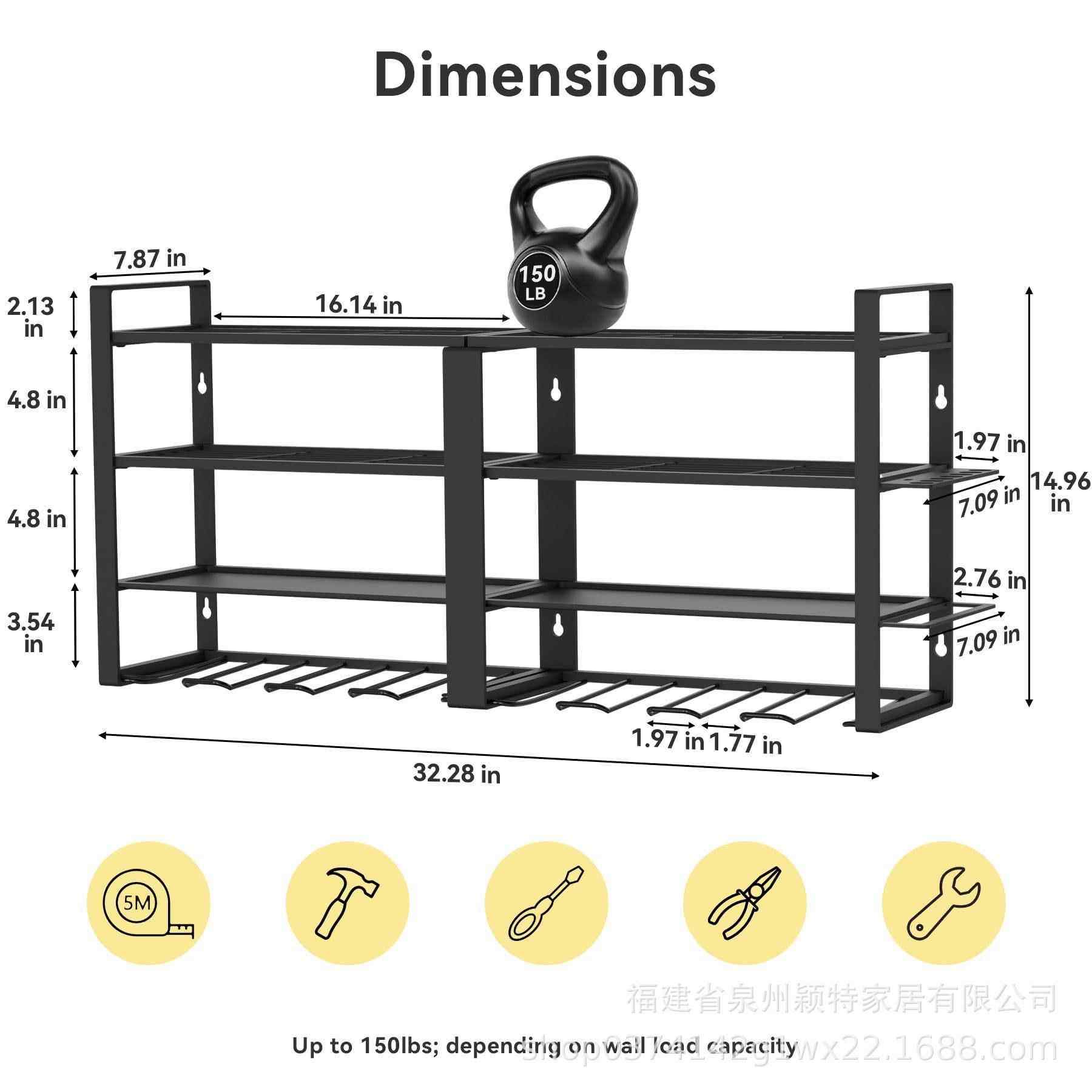 电钻收架电动工具整车理架钻头工ZGD具壁挂纳式箱架库工具置物架