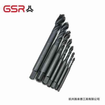 7支机用丝锥组螺槽DIN37旋1/DIN376GOT全磨套氮化HSSEM35