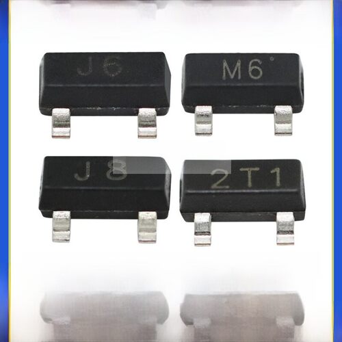 S9012 S9013 9014 9015 9018 SOT-23 贴片三极管J3Y J3 2T1 J6 M6