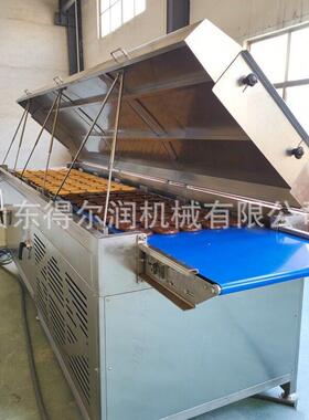 夹心糖果定型冷却隧道 巧克力糖果涂层冷却生产线 自动恒温冷风