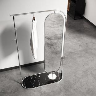 镜子全身落地镜穿衣镜可移动简约立式 店试衣镜女生卧室家用 镜服装