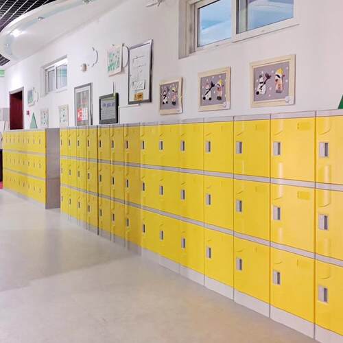 加厚学校书包T-320书柜教室学生柜子员塑料储物包园柜幼儿彩色ab