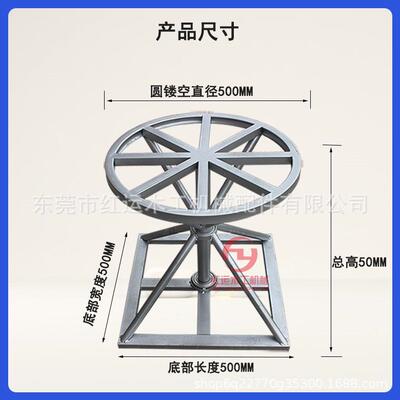 喷漆转台家具喷漆旋转油漆架台转盘喷漆台旋GCT打包工作台