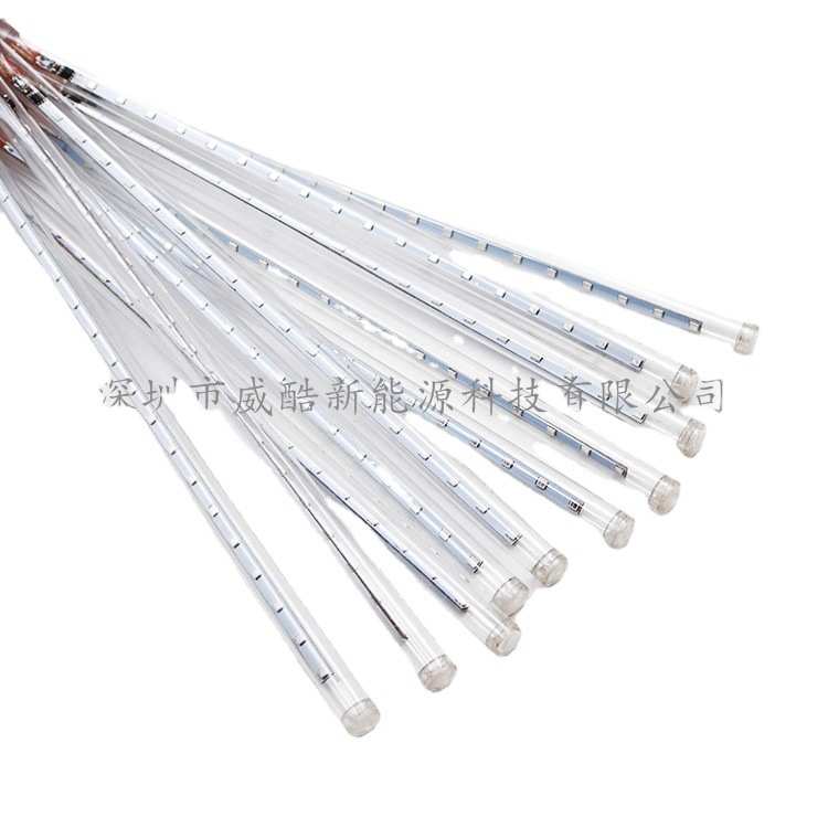 太阳能流星雨灯串户外LED流星灯圣诞灯饰庭院氛围灯节日装饰彩灯