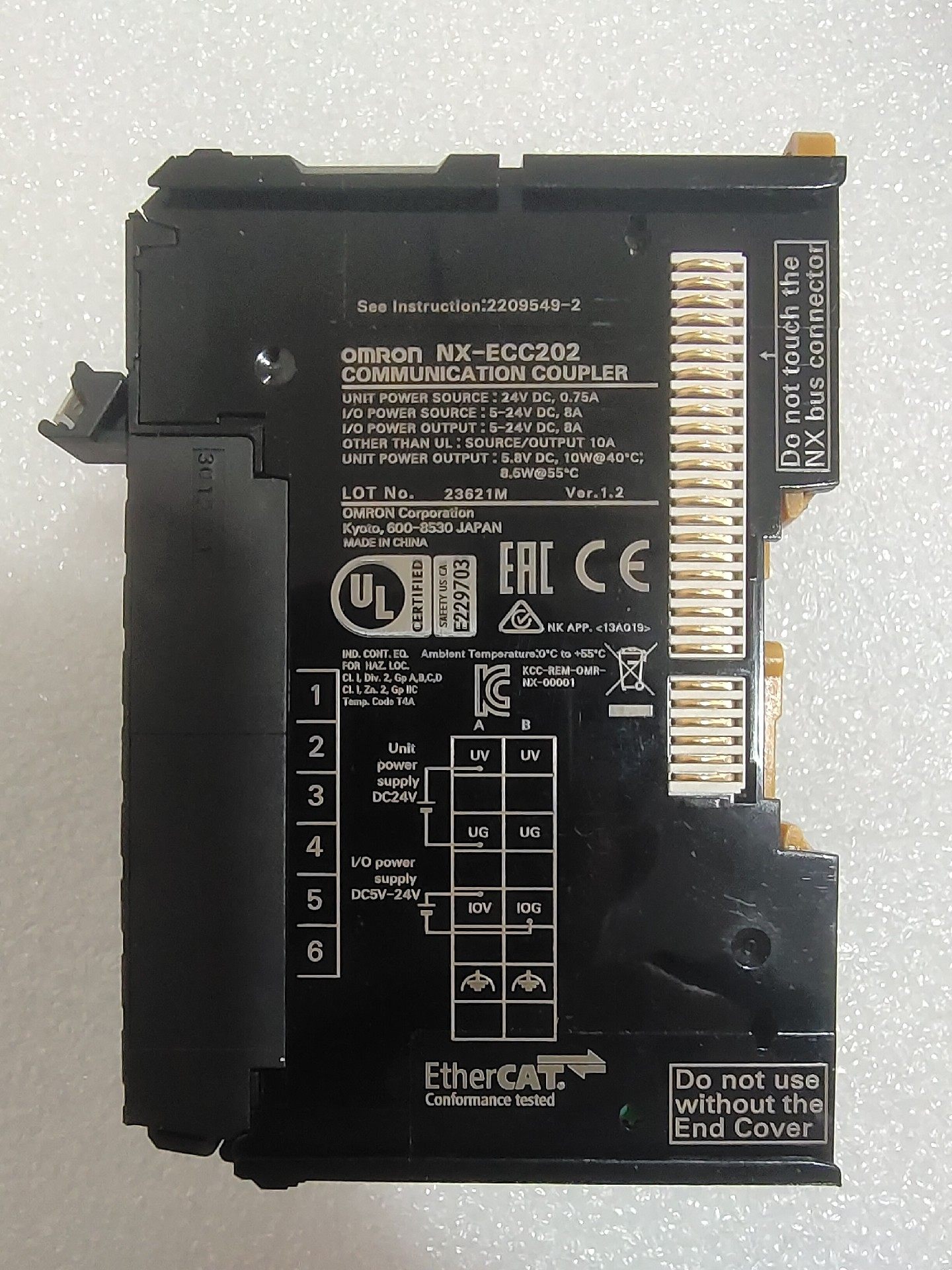 OMRON 欧姆龙 NX-ECC202  现货  包功能