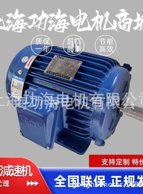 TECO东元电机F系列3.7KW 5HP AEMB/MV3N TEF3-112M 3700W刹车制动