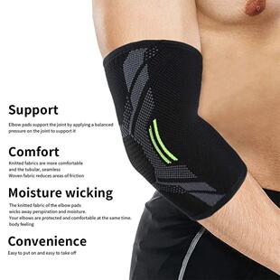 Gym Elastic Support Absorb Protective Pad Sport Elbow