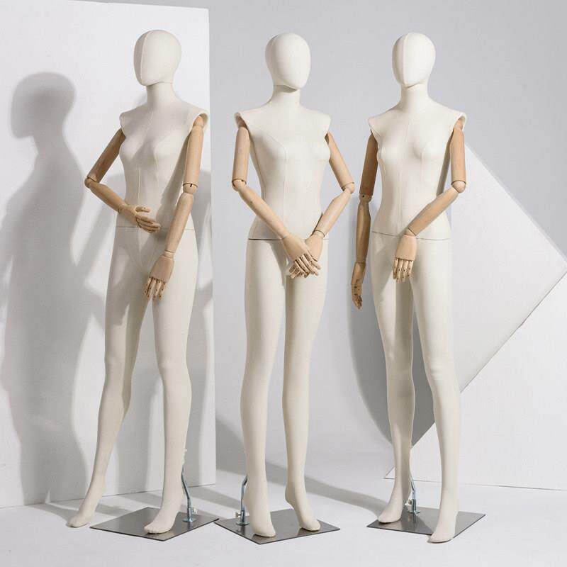 全身包布模特道具女活动手韩版女装展示架橱窗人台服装店模特架子