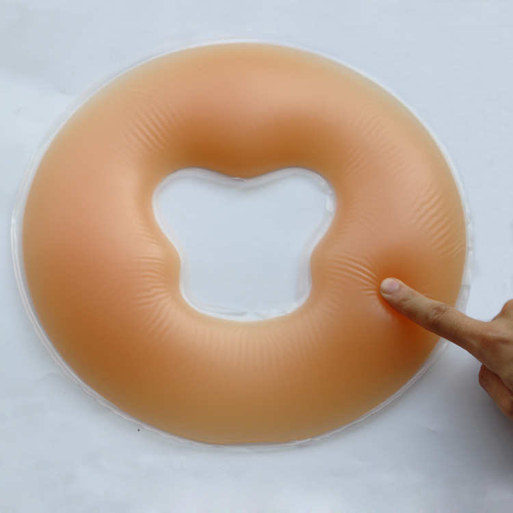 床罩按摩u枕床型枕款型柔软spa硅胶枕枕硅胶垫圆美容院趴俯洞头脸