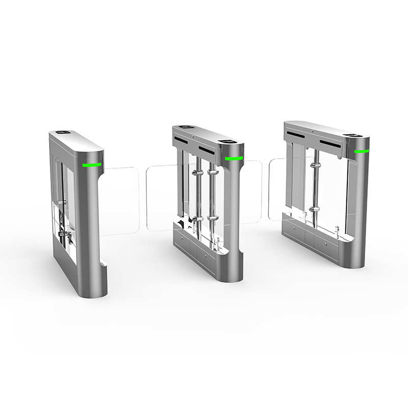 门禁人脸工地识别健身房人行闸刷卡小区通道摆闸单位系统闸考勤机