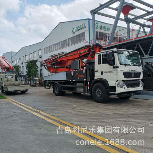 32X-42sinotruk Howo6×4 Bomba Pluma ZOOMLION泵车 混凝土泵车