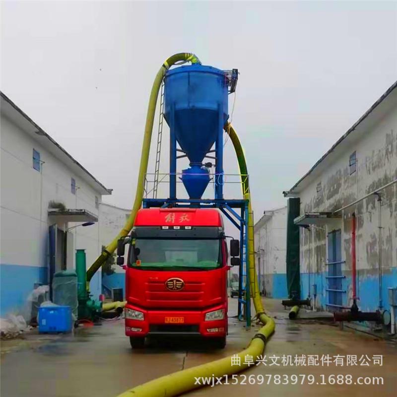 粉煤灰气力输送机图片价格钙粉吨包自动装车输送机粮食装车吸粮机