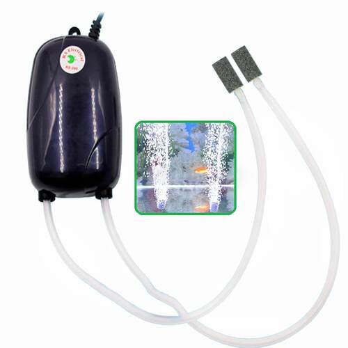 养鱼增氧泵静音氧气泵鱼缸充氧泵小型打氧机水族箱用品 RS-