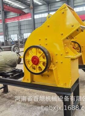小型建筑垃圾锤式破碎机可移动矿石碎石机械柴油玻璃锤式制砂机