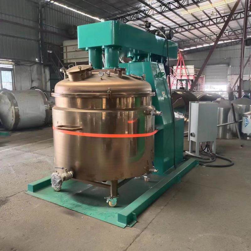 胶水真空分散机瓷砖胶美缝剂消泡搅拌机树脂膏体实验分散机