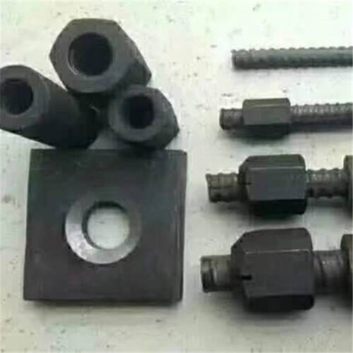 精轧专用螺纹钢连接螺母 连接器 六角螺母 套筒 M20 M25 M32锚杆