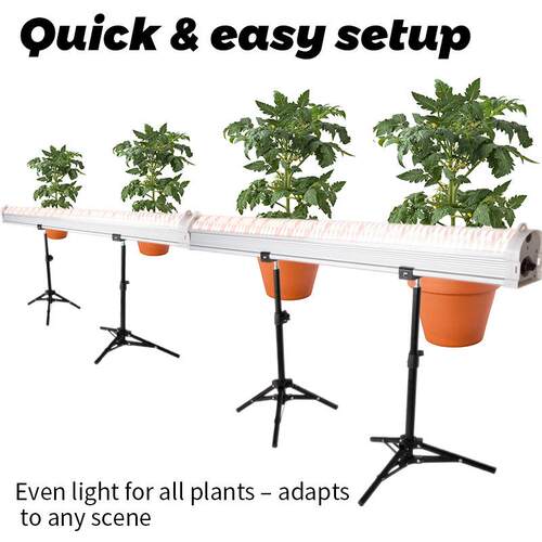 全光谱LED植物灯大棚温室植物生长灯地上支架款120W植物株间灯