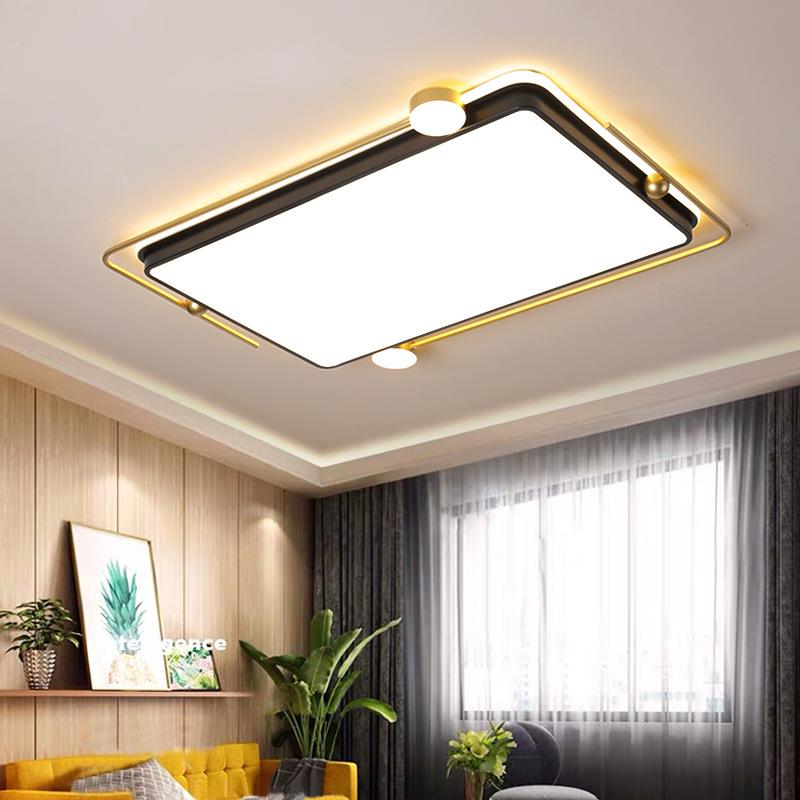 卓迩新款客厅灯现代简约北欧led长方形配套吸顶灯餐厅卧室套餐灯