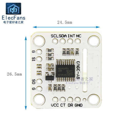MAX44009光强度 BME280大气压强温湿度环境监测气象站传感器模块
