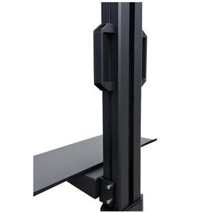 电脑双显示器支架17 32英寸显示屏移动架子升降旋转双屏电脑架