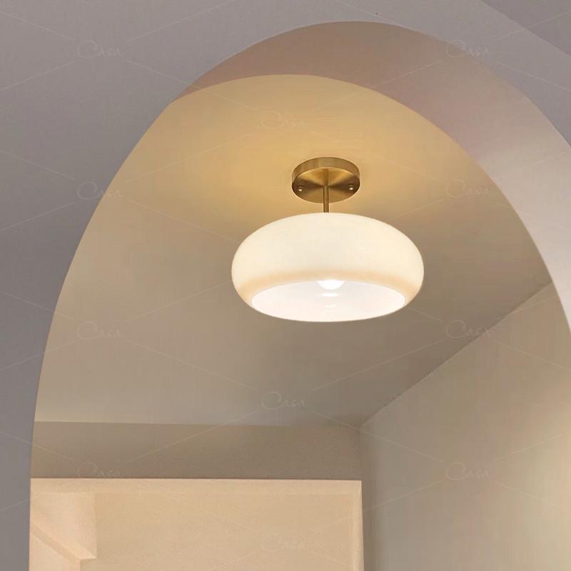 中古入户玄关过道吸顶灯日式复古阳台门厅卧室衣帽间餐厅走廊吊灯