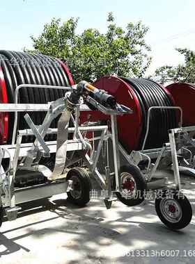 浇地自式绞盘卷盘喷灌走业 大面165积机高扬程农灌溉机