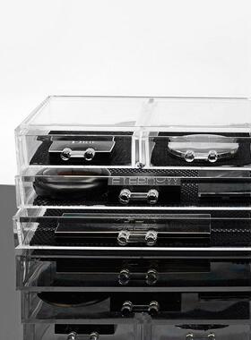 Acrylic stationery transparent storage box mini cute drawer