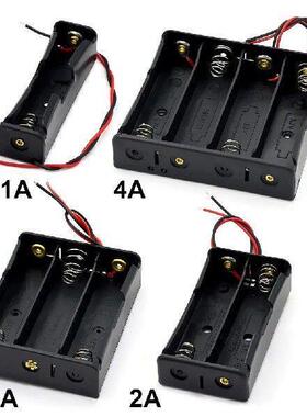 DIY Plastic 18650 Battery Box Storage Case 1 2 3 4 AA 18650