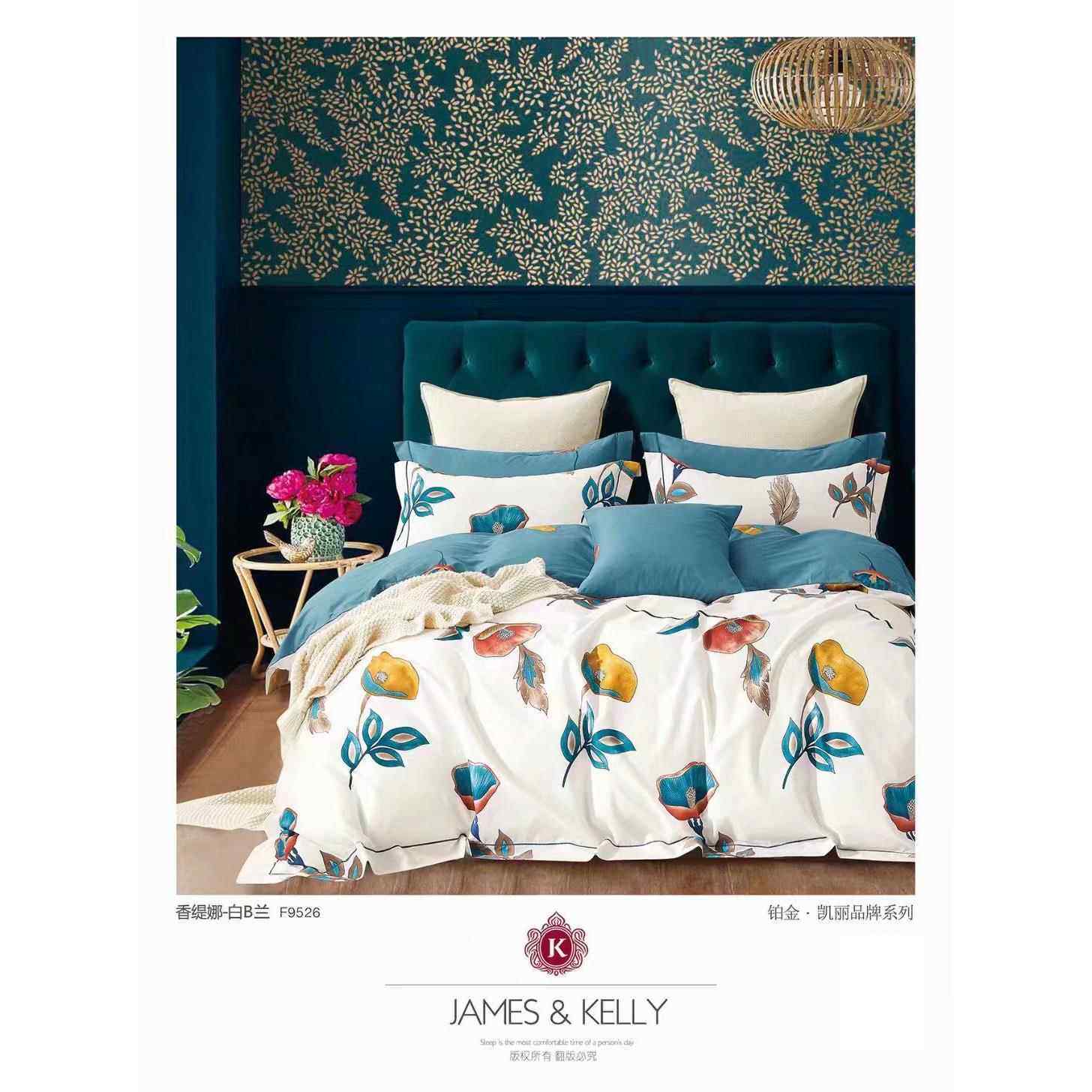 正品羽毛全床棉四件套冬铂金纯7棉亲肤舒适1336铂金棉四件套秋单