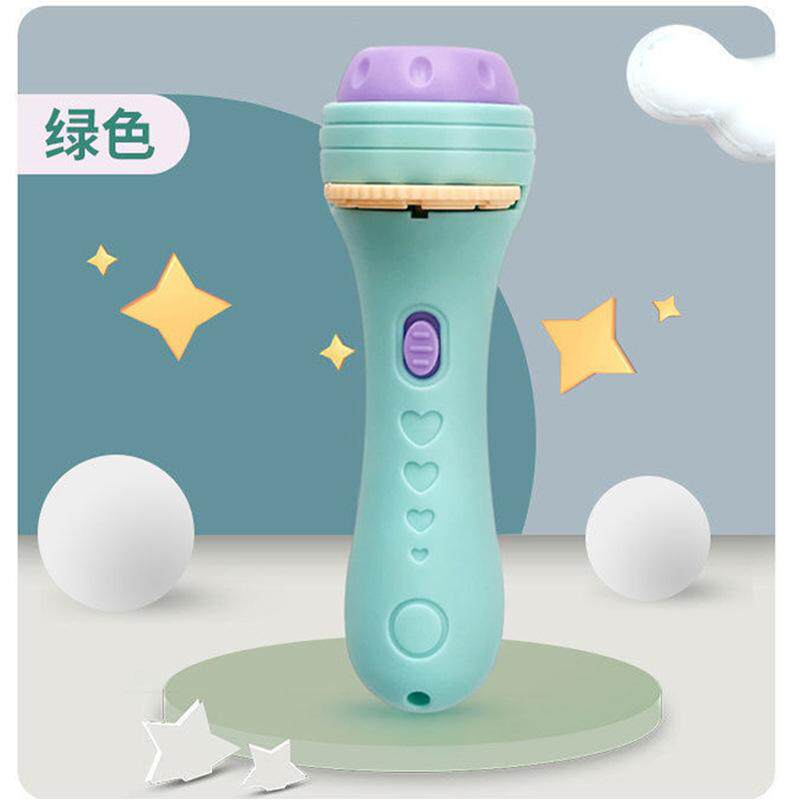儿童发光投影灯光早教男女孩投影仪婴儿具手电筒幻灯片宝宝益智