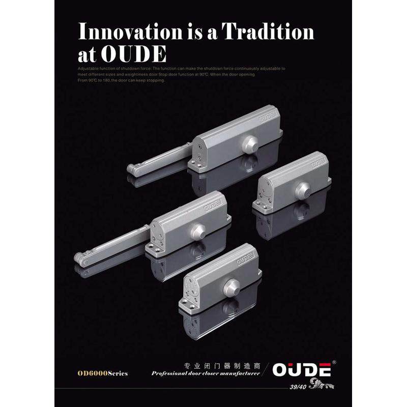 OUDE闭门器6023AW自动中号闭门器65KG液压缓冲152孔距自动关门器,基础建材,闭门器,淘宝优惠券,粉丝福利购,淘宝优惠卷