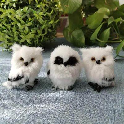 Simulation Ornaments Plush Toys Cute Doll Artificial Fur To