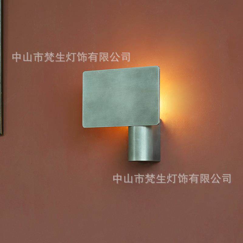 几何线性设计壁灯走廊洗手台户外复古工业风工作室咖啡厅极简灯具