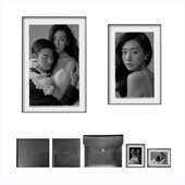 制12寸皮质相册封面手工手撕制作 大框可定 毕业季 纪念册挂墙式