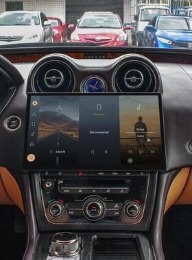 适用捷豹XJ/XF/XEF/F-PACE车机智能安卓导航车载DVD13寸导航仪