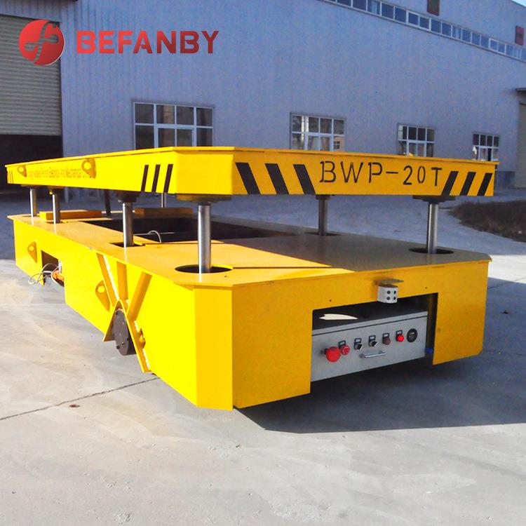 免速维护蓄电池BJE包胶轮车无轨平电动差转向遥控液压升降电动平