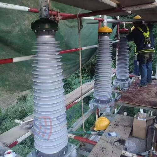 64-110kv复合套管户外终端瓷套户外终端插拔式GIS终端干式户外