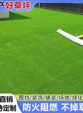 楼顶专用草坪幼儿园仿真草皮地毯绿色人造户外庭院户外休闲