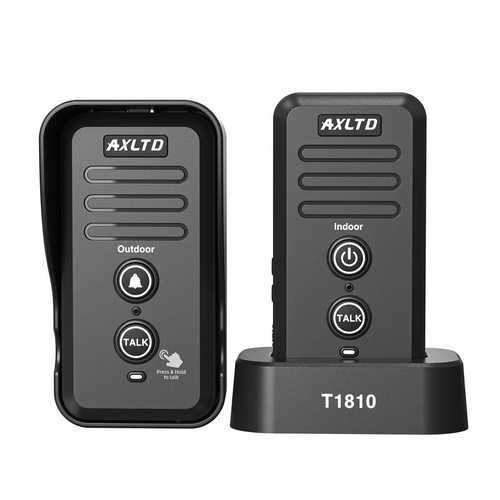 无线语音对讲门铃电话超远距离通话机器楼宇防水呼叫器家商用