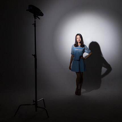 保荣口束光筒猪嘴蜂巢带网格色片影室闪光灯摄影棚器材摄影灯配件