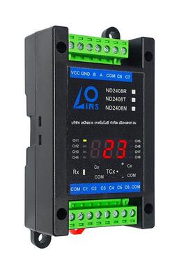 温度变送器数码显示屏两线PT100PT1000CU50CU100铂热电阻转RS485