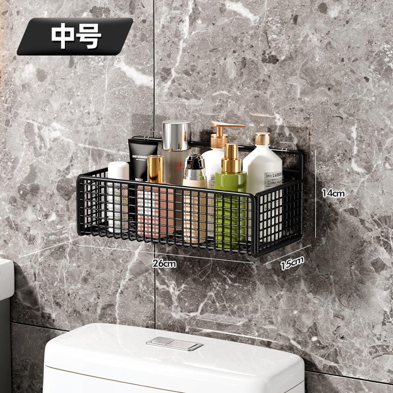 卫生间洗手间打孔书桌收纳置物架