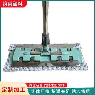 夹布懒人拖把一拖两用地拖替换布一拖净木地板家用平板拖把