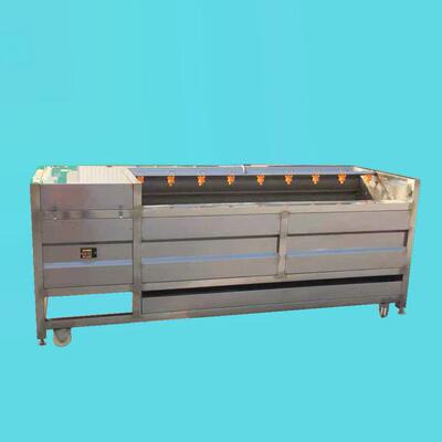 1200型毛棍去皮机土豆去皮机中型土豆片薯条加工配套设备蔬果番薯