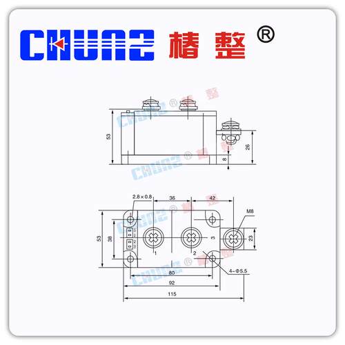 MTC可控硅模块SKKT110A160A300A双向晶闸管大功率整流器