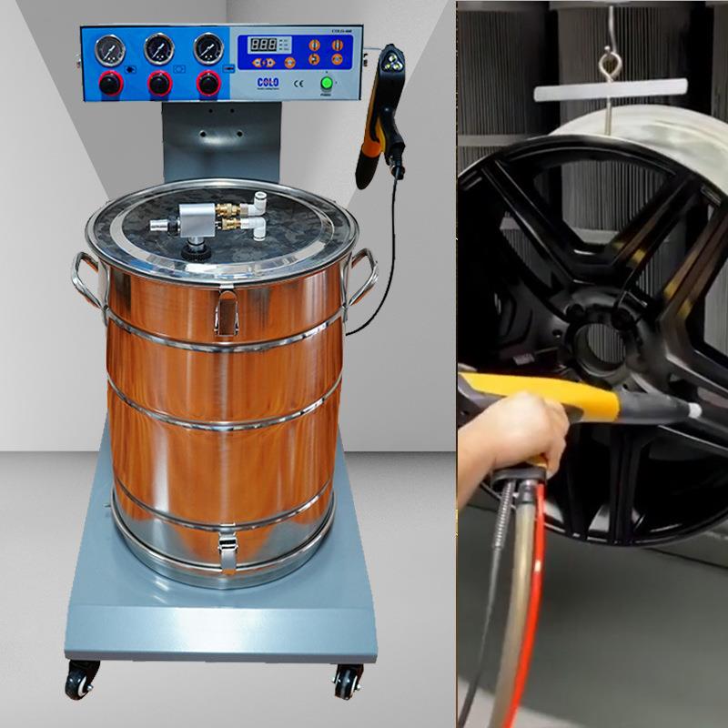 脉冲式静电粉末喷塑机智能模式金属表面涂装机静电粉末涂装设备