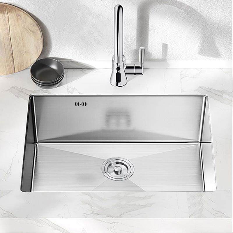 厨房家用厚水槽304不锈钢大单水槽台面手工高级洗菜盆台中盆台下,家装主材,水槽套餐,淘宝优惠券,粉丝福利购,淘宝优惠卷