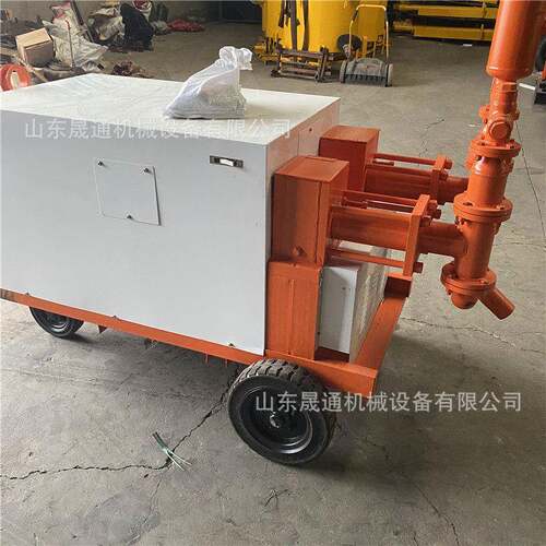 电动15KW小型隧道砂浆注浆泵工地水泥压注浆泵WDSJ灰浆砂浆泵