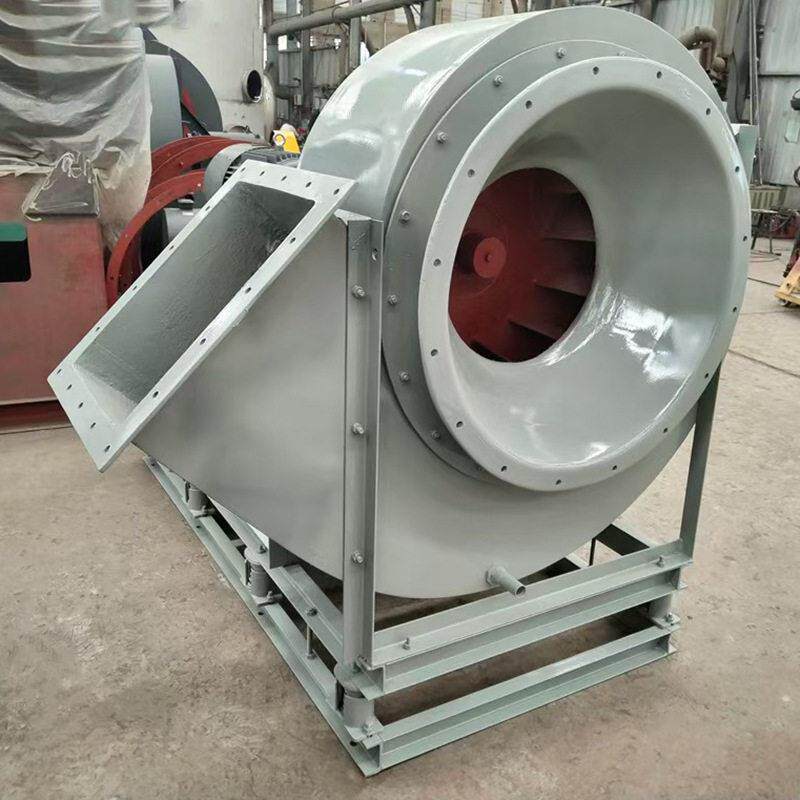 玻璃钢材质F4-72耐酸防腐风机 C式 30kw PP塑料通风机生产厂家